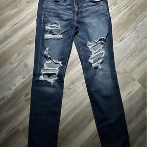 Dark blue American Eagle Jegging super stretch
